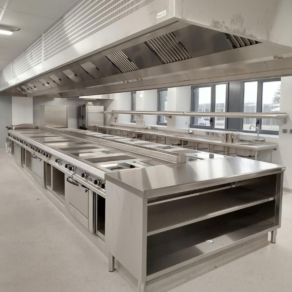 Installation de cuisine professionnelle par IDEC en Bourgogne
